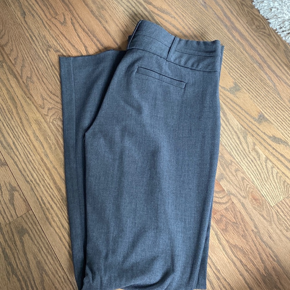 Candies work dress pant-waist detail with buttons.